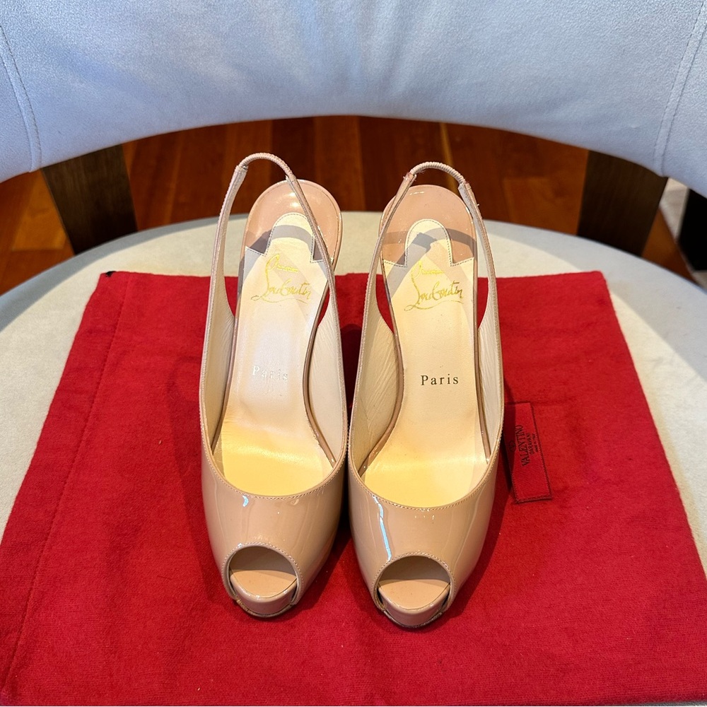 Brand New Authentic Christian Louboutin No Prive Platform Heel